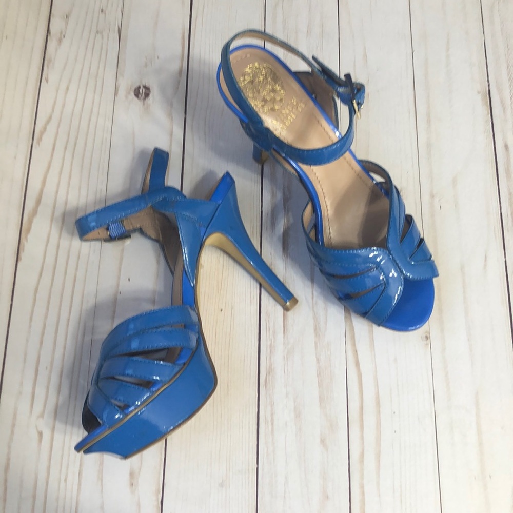 🌻 Vince Camuto Patent Leather Teresa Stilettos